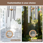 Personalized Tree of Life Wind Chimes God Bless You Gifts - Image 3