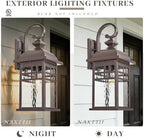 2-Pack Outdoor Wall Lights Fixtures ORB Finish Porch Lights Outdoor - Image 6
