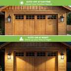 Solar Wall Lights Outdoor, Exterior Lighting Fixtures Solar Powered, 1 Pack - Image 4