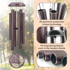 Personalized Sympathy Wind Chime, Wind Chimes for Loss of Loved Father/Mother/Lover, Commemorative Sympathy Bereavement Gifts for Condolences/Funeral - Image 4