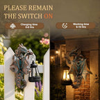 Solar Dragon Tree Decor Outdoor, Hanging Dragon Statue with Lantern - Image 6
