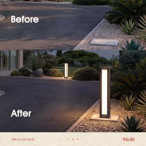 MVBT 31.5" Outdoor Pathway Lights, Waterproof Landscape Path Light Wired - Image 6