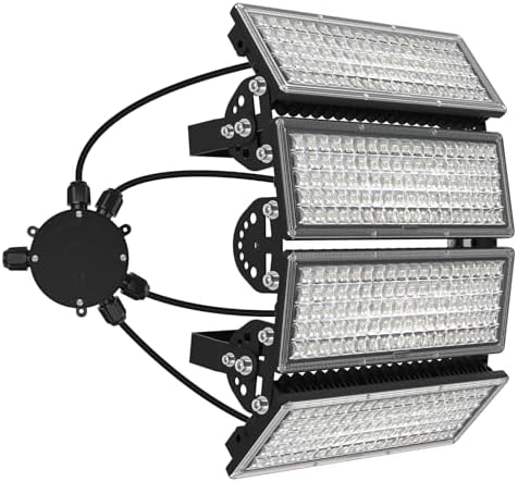 Kekeou 400W LED Stadium Lights 56000LM Arena Field Flood Light 6500K by Kekeou