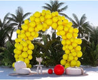 25cm/10 inch Garden Sphere Mirror Gazing Ball,Yellow Stainless Steel Polished Reflective Smooth Hollow Globe Ball,Durable Colorful and Shiny Decorations Addition to Garden Patio Yard Home - Image 5