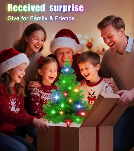 Solar Color Christmas Tree Lights 4 Pack Gift - Image 3