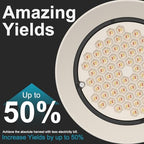 Lightdot Grow Lights for Indoor Plants, 165W 5000K Full Spectrum, with Aluminum Reflector, Hanging Lights for Indoor Growing, Large Tall Plants, Garden, Flowers, Greenhouse - 2Pack - Image 7