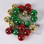 CAKERS Led Christmas String Lights|Creative Ambient Decor Fairy Lights|Hanging Copper Wire Lights|Night Lamps for Birthday Party Xmas Tree Decor,Ball Shape,2m(6.5ft)-10LED-USB - Image 2