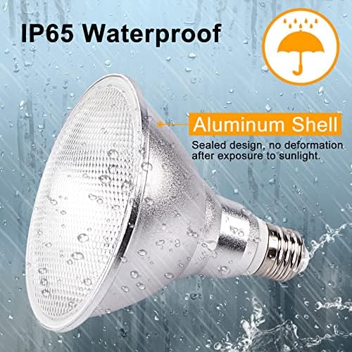 LED Par38 Flood Light Bulb Waterproof Outdoor, Color Changing Light RGBW - Image 4