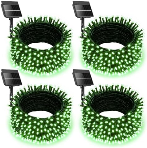Minetom 4 Pack Solar-Christmas-Lights-Outdoor, Total 157FT, 400 LEDs by Minetom