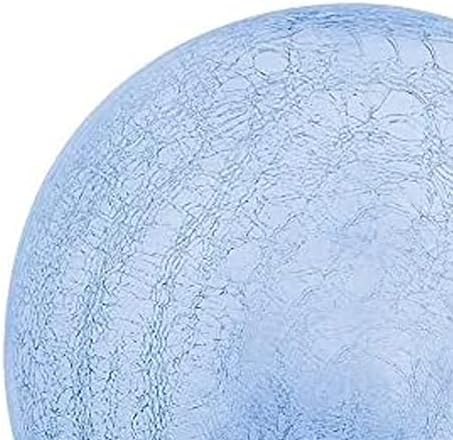 12-in Gazing Globe Decorative Gazing Globe Ball Glass Mirror Polished Hollow Reflective Garden Sphere for Home Garden Lawn Outdoor and Yard, Blue Lapis - Image 5