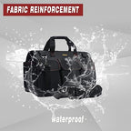 FASTECH 22-inch Heavy Duty Bottom Tools Bag With Wide Mouth For Tool Storage, Carrier and Organizer, Tool Bag For Men, Wide Mouth Tote Bag With Inside Pockets (22Inch) - Image 5