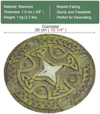 Kunovo Glowing Stepping Stone for Garden, Eco-Friendly Resinous Pavers for Flower Bed Path Walkway Decorative, Dimensional Retro Element Yard Lawn Décor (Size : Style1), 58741 - Image 6