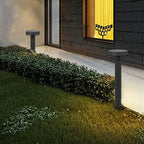 LED Bollard Light IP65 Waterproof Outdoor Driveway Walkway Pillar Lamp Yard Garden Lawn Post Lights Fixture 24in Pole Light Simple Modern Column Lamps Black Landscape Pathway Lights - Image 5