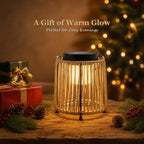 Outdoor Solar Lantern for Patio Waterproof, Rechargeable Table Lamp - Image 6