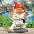 Design Toscano Karate Kobi Martial Arts Garden Gnome Statue - Image 7