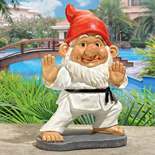 Design Toscano Karate Kobi Martial Arts Garden Gnome Statue - Image 7