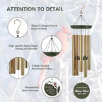 Memorial Wind Chimes, Personalized 30"/36" Cardinal Wind Chime Gifts - Image 3