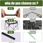 Wrought Iron Obelisk Trellis Sturdy Durable Easy Install Climbing Plants - Image 5