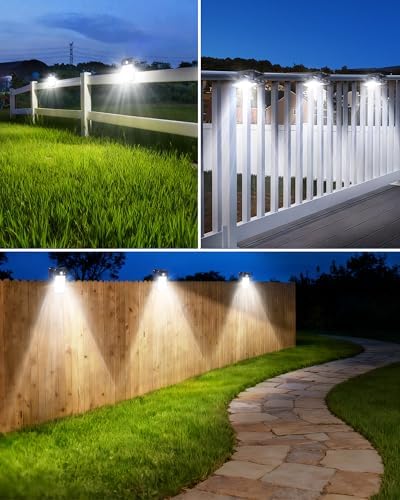 Clip-On Solar Lights Outdoor, Motion Sensor, 6 Pack, Black - Image 7