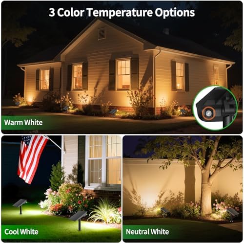 Lightonight Solar Spot Lights Outdoor 4 Pack - Image 2