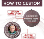 Sympathy Wind Chimes with Photo Condolences Gifts for Funeral - Image 2