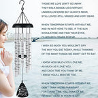 Cardinal Memorial Sympathy Wind Chimes for Loss of Loved One, Bereavement Sympathy Memorial Gifts for Loss of Mother Mom Father Dad Windchimes in Memory of A Loved One, A Limb Has Fallen Family Tree - Image 4