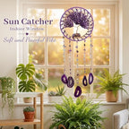 Crystal Window Suncatcher Tree of Life Sun Catcher Indoor Winodw Hanging - Image 3