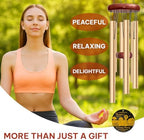 Personalized Farming Memorial Wind Chime – “Farming in Heaven’s Fields” Custom Name & Years – Tractor & Angel Engraved Sympathy Gift for Farmers – Outdoor Remembrance Windchime for Loss of Loved One - Image 2