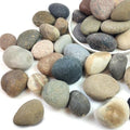 40lbs River Rocks for Landscaping, 1-2 Inch Mixed Colors Pebbles by SHIZWU