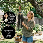 Custom Sympathy 32" Wind Chimes for Loss of Mom Dad with Pigeon - Image 5