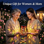 BUCASA 2 Pack Hummingbird Solar Lanterns Outdoor Solar Lights - Image 2