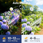 6Pack Solar Lights Outdoor, Multicolor Firework Lights - Image 5