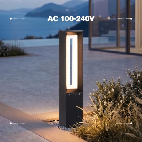 Outdoor Pathway Lights Hard Wired, Waterproof Landscape Path Light - Image 3