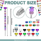 Tigeen 236 Pcs Garden Stake DIY Fairy Wand Plant Stake, Classic - Image 2