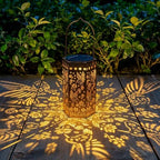Solar Lanterns Waterproof Hummingbird Hanging Outside Decoration for Patio by AcaJoe