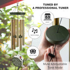 Memorial Wind Chimes, Personalized 30"/36" Cardinal Wind Chime Gifts - Image 6