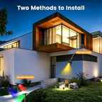 Solar Spot Lights Outdoor Waterproof IP65(4 Pack-RGB) - Image 4