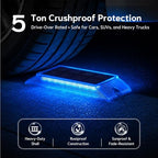 Solar Step Lights Outdoor, 12 Pack 2 Colors in 1 LED Solar Walkway Lights - Image 3