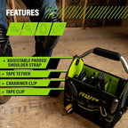 AWP Tool Bags, Premium Tool Bag, Black, Durable Tool Tote, for Professionals and Contractors - Image 3