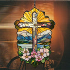 Religious Christian Cross Acrylic Suncatcher - Image 7