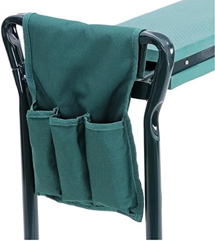 LiteXim Foldable Kneeler Garden Seat Portable Stool with EVA Kneeling Pad and Bonus Tool Pouch - Image 7