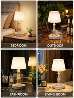 Yochoice IP65 Waterproof Shower Lamp, Rechargeable Cordless Bathroom Lamp - Image 7