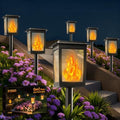 KYEKIO Large Size & Gen2 Flame Solar Torch Lights for Halloween Decorations by KYEKIO