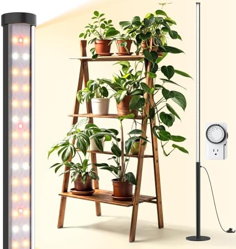Barrina T10 Pro Vertical Grow Light, 42W, Full Spectrum, 4FT to 5.6FT by Barrina