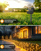 Brightown 4 Pack Solar String Lights for Outside, Total 184Ft 480 LED - Image 3