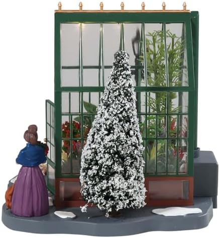 Lemax Christmas Village Victorian Greenhouse Battery Operated (4.5V) - 84347 - Image 2