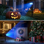T-SUN Blue Solar Spot Lights Outdoor Waterproof, 4 Pack - Image 7