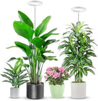 Aokrean 6.3in Grow Lights for Indoor Plants,6000K Full Spectrum Plant Light by Aokrean