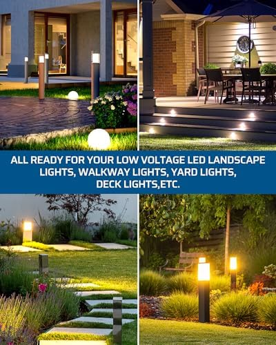 DEWENWILS 150W Low Voltage Landscape Lighting Transformer - Image 7