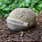 OLOMA Fantasy face statue Concrete bust sculpture Zippy eye ornament Smiling face decoration Cement eye figurine Abstract garden Smiley face statue Zippy ornament Garden face decor - Image 5
